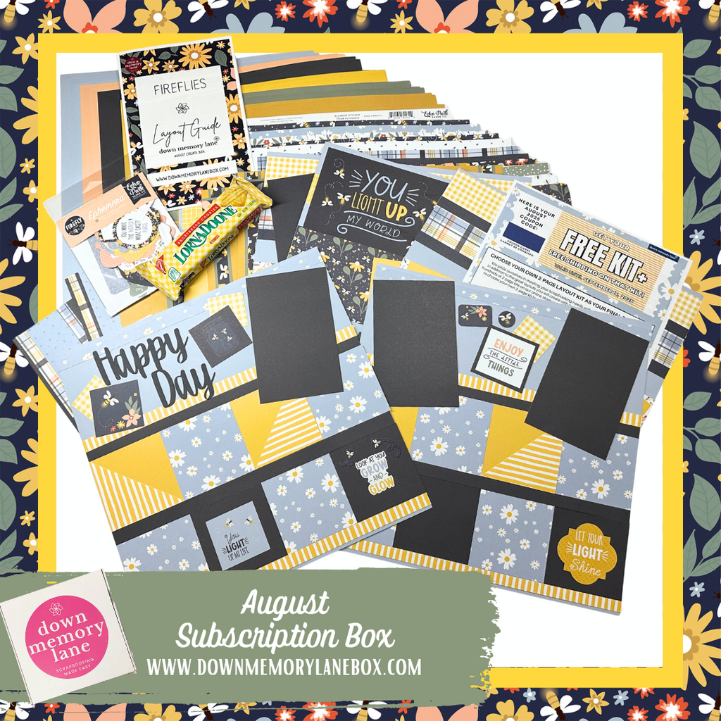Monthly Deluxe Scrapbook Box