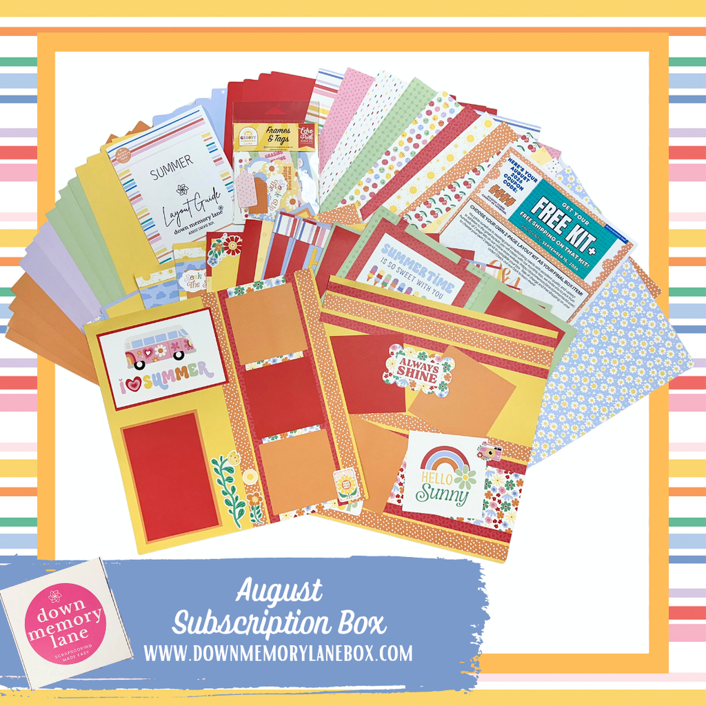Monthly Deluxe Scrapbook Box