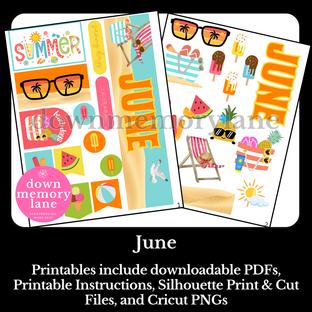 June Month Printable
