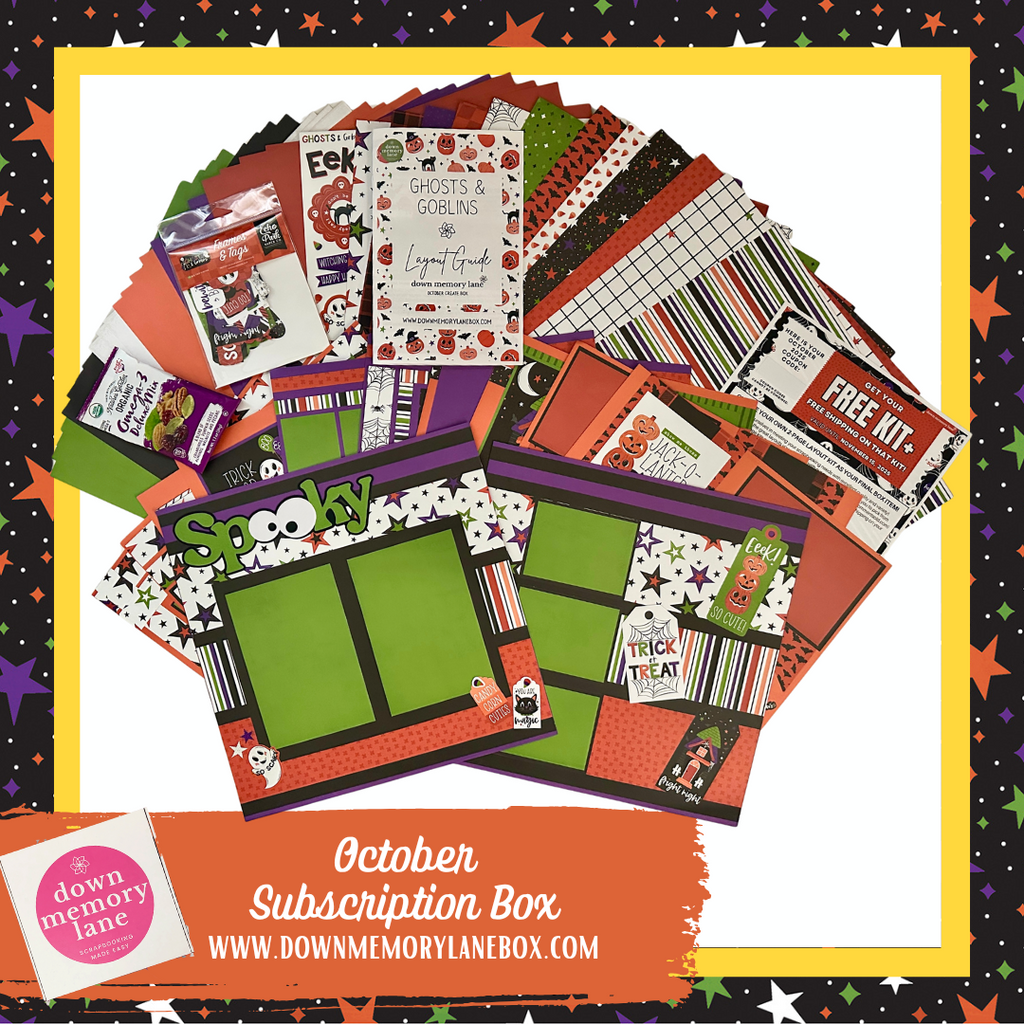 Monthly Deluxe Scrapbook Box