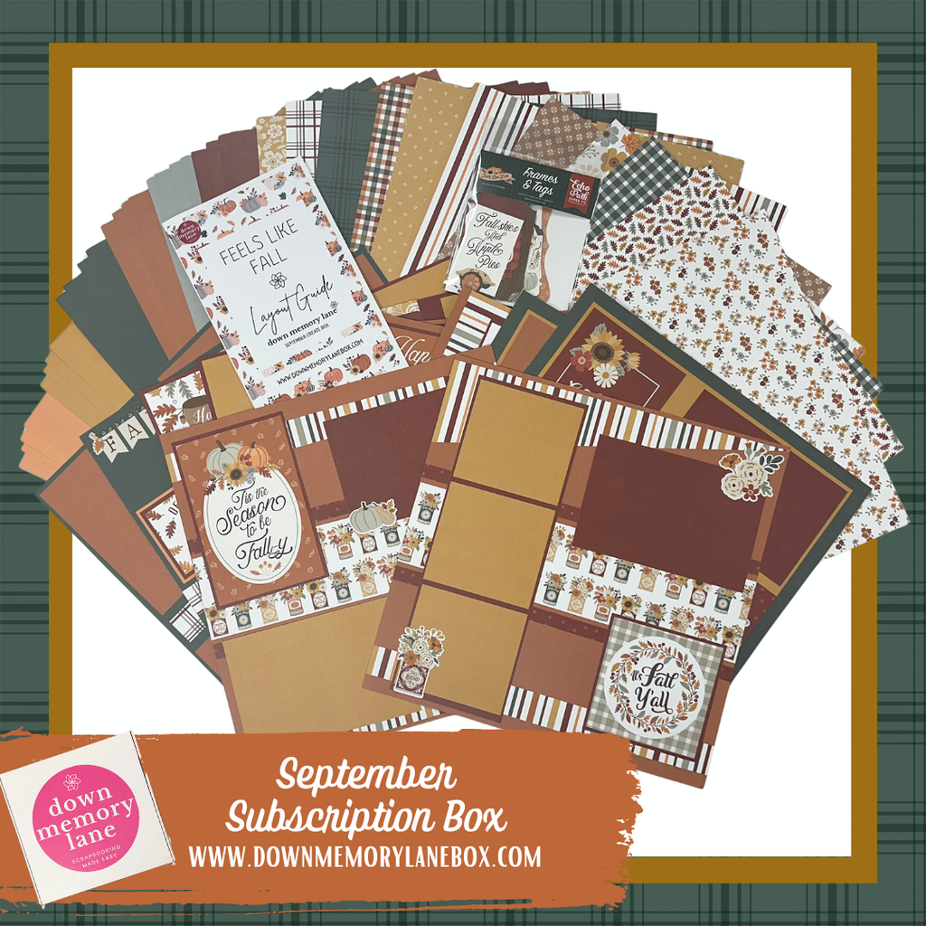 Monthly Deluxe Scrapbook Box